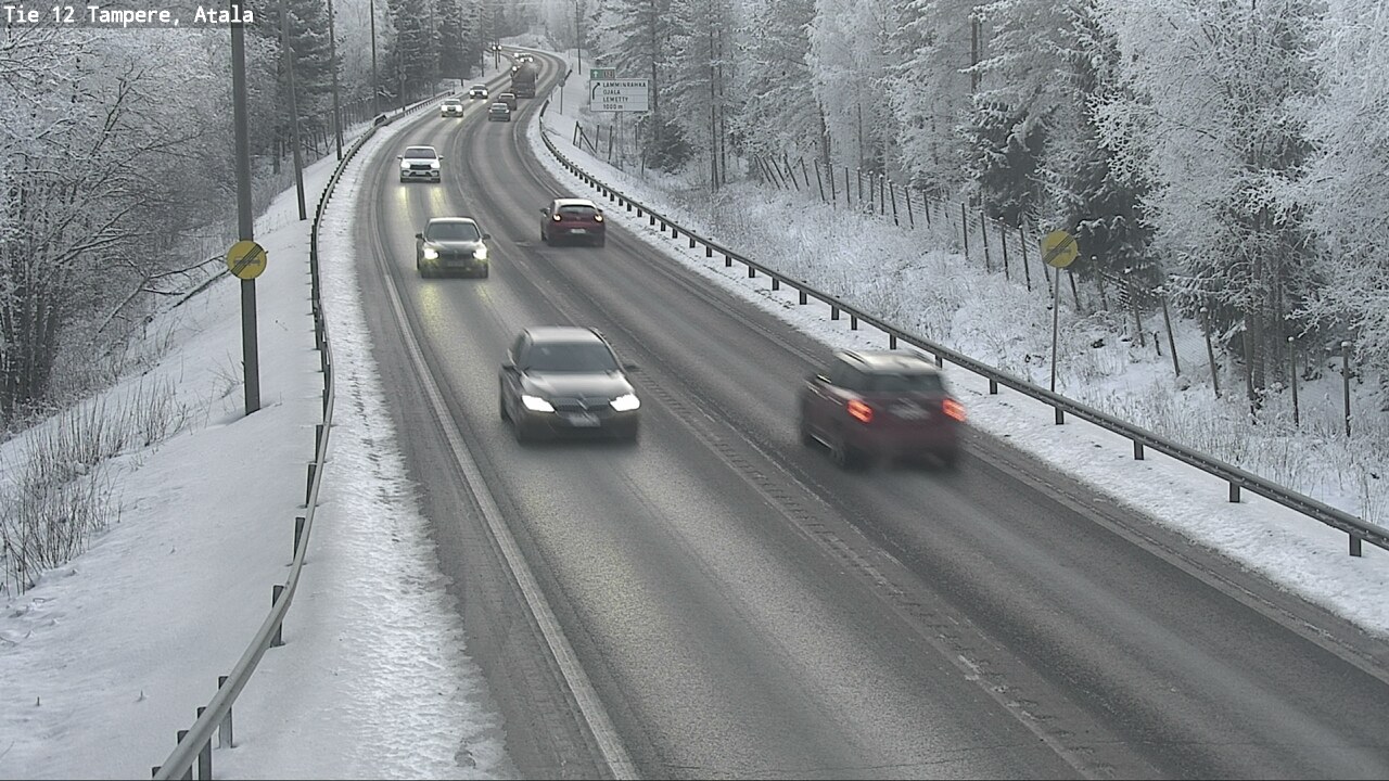 Weather Camera Image Väg 12 Tammerfors, Atala, Tampere, Pirkanmaa