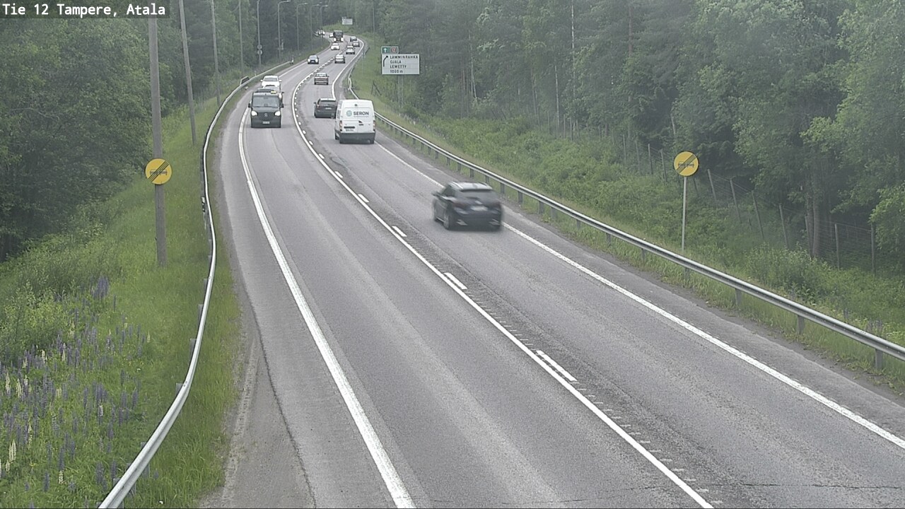 Weather Camera Image Road 12 Tampere, Atala, Tampere, Pirkanmaa