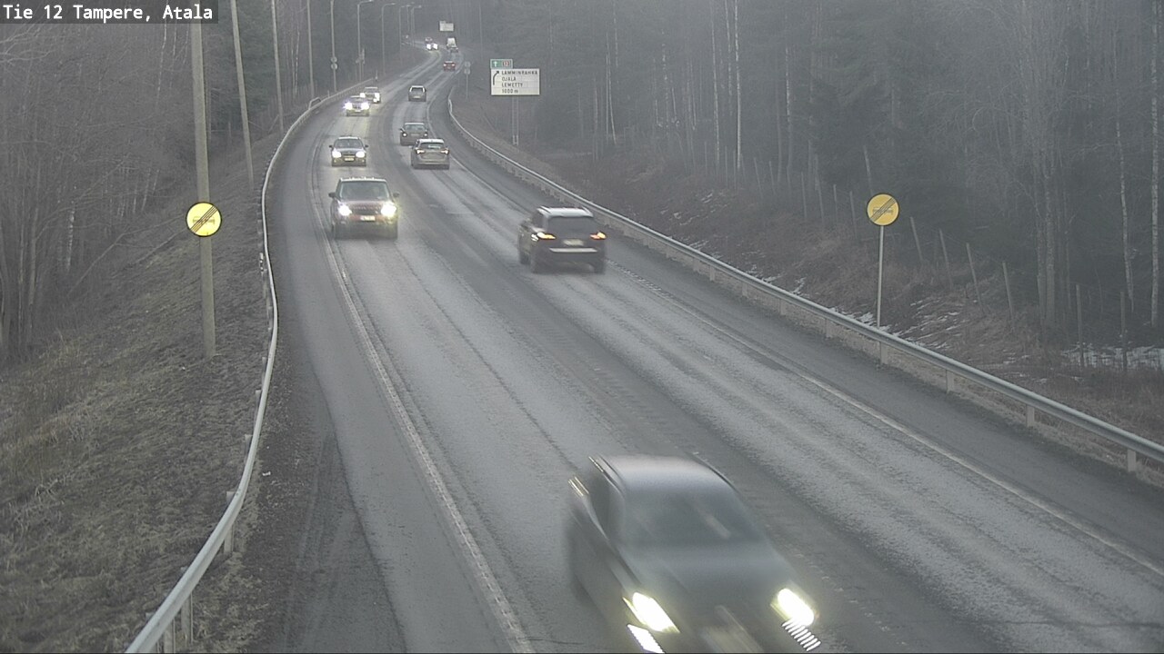 Weather Camera Image Road 12 Tampere, Atala, Tampere, Pirkanmaa