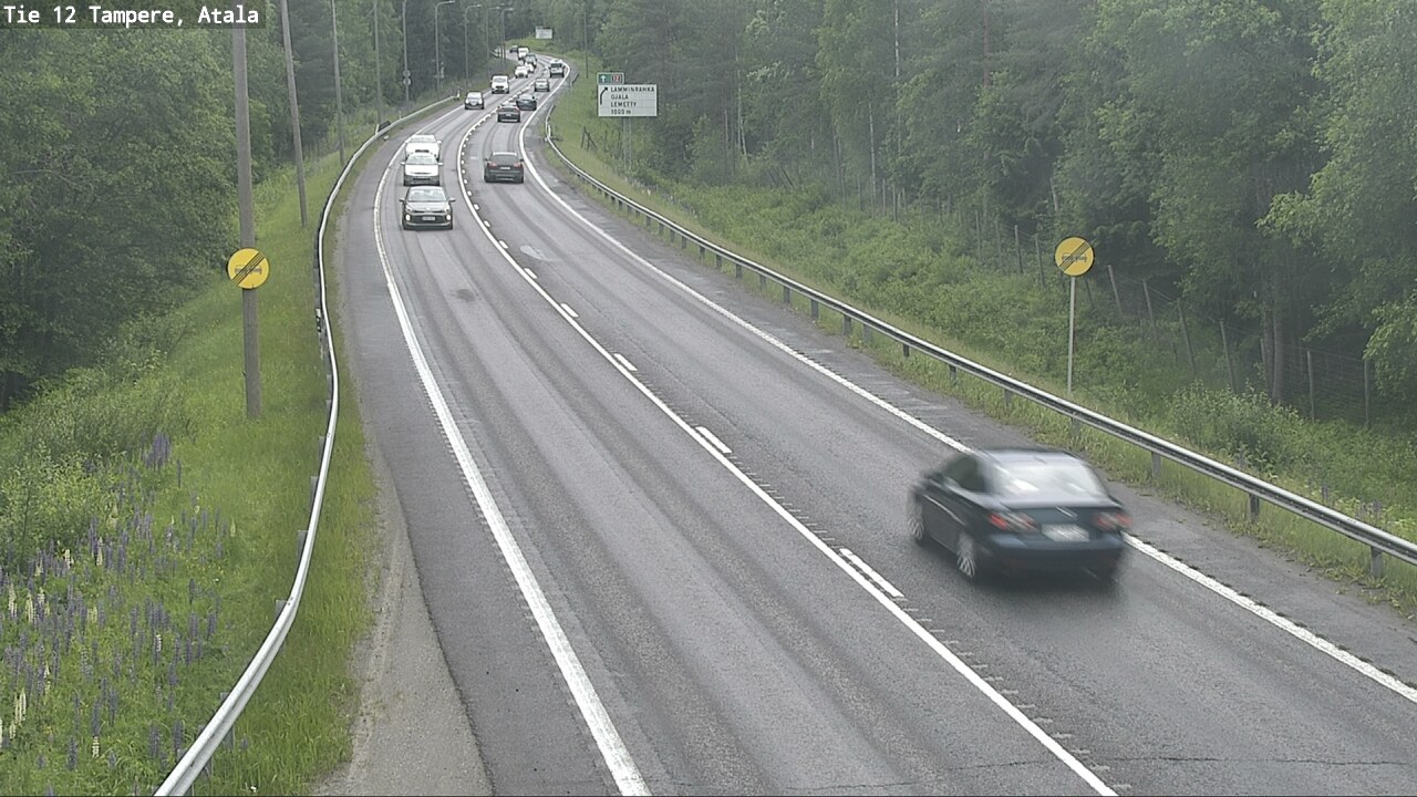 Weather Camera Image Road 12 Tampere, Atala, Tampere, Pirkanmaa