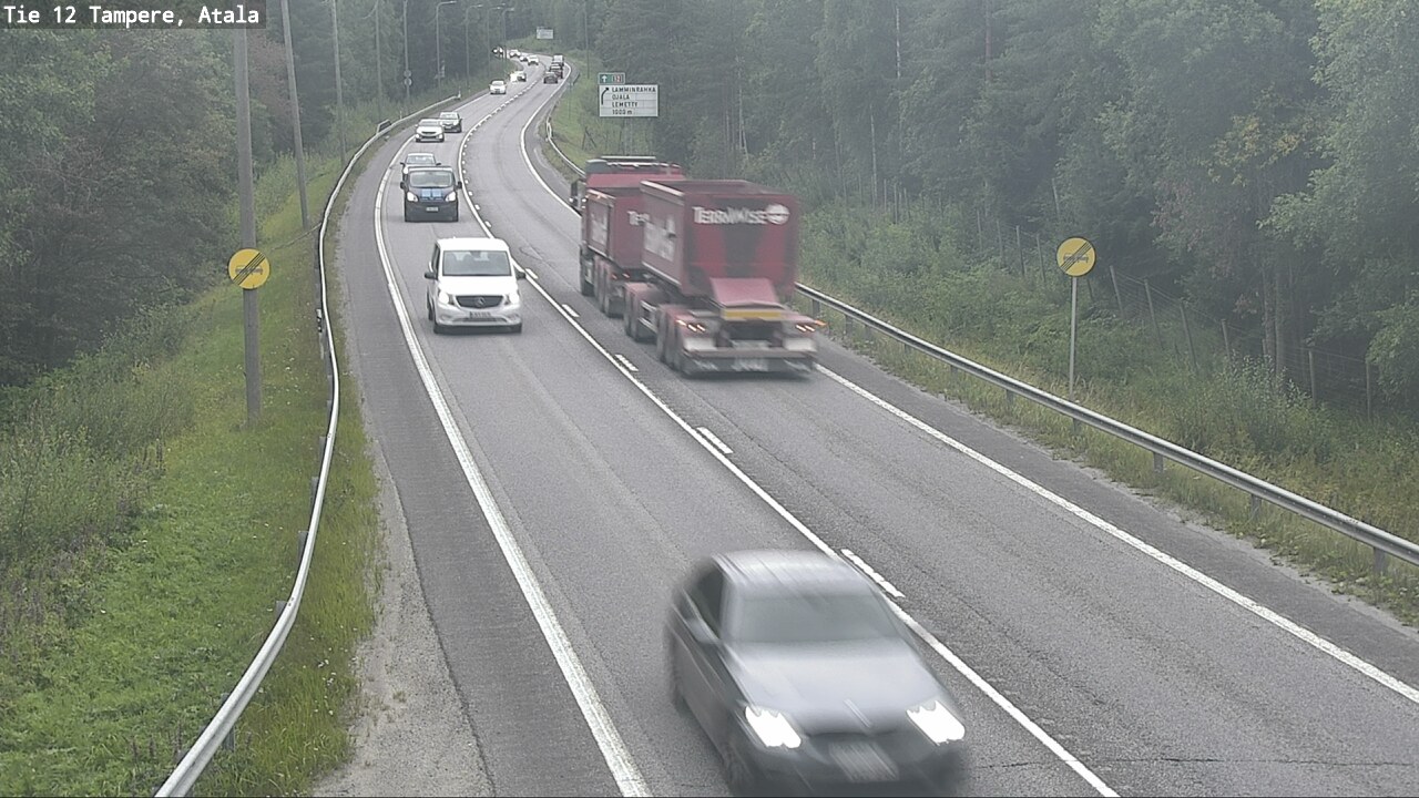 Weather Camera Image Road 12 Tampere, Atala, Tampere, Pirkanmaa
