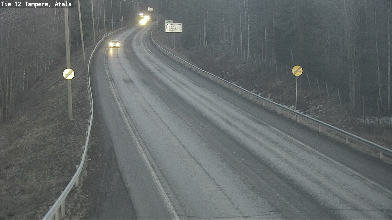 Weather Camera Image Road 12 Tampere, Atala, Tampere, Pirkanmaa