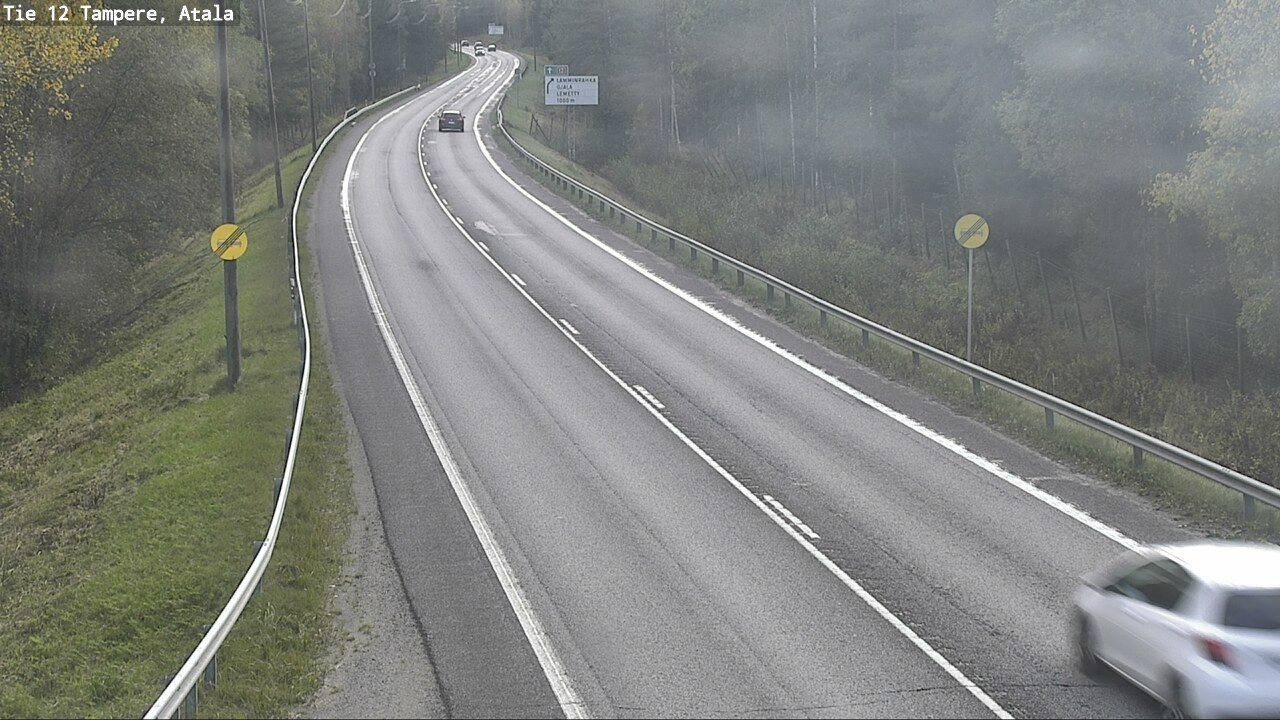 Weather Camera Image Road 12 Tampere, Atala, Tampere, Pirkanmaa