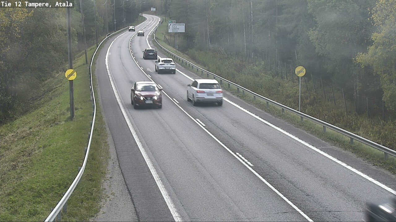 Weather Camera Image Road 12 Tampere, Atala, Tampere, Pirkanmaa