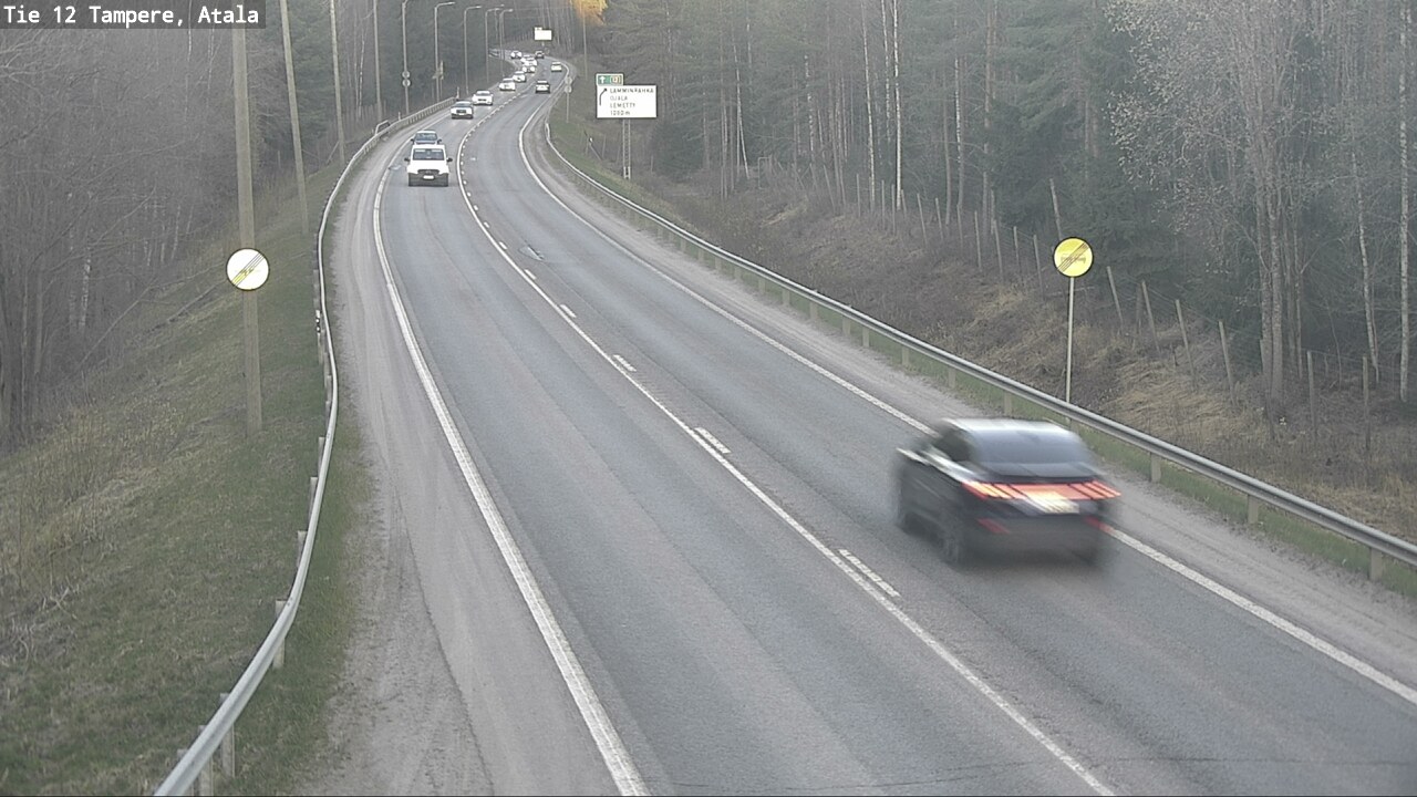 Weather Camera Image Road 12 Tampere, Atala, Tampere, Pirkanmaa