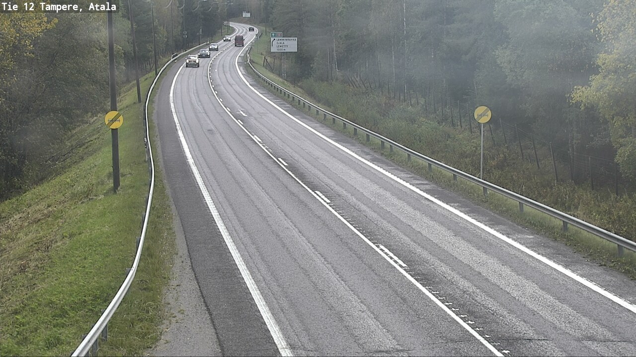 Weather Camera Image Road 12 Tampere, Atala, Tampere, Pirkanmaa