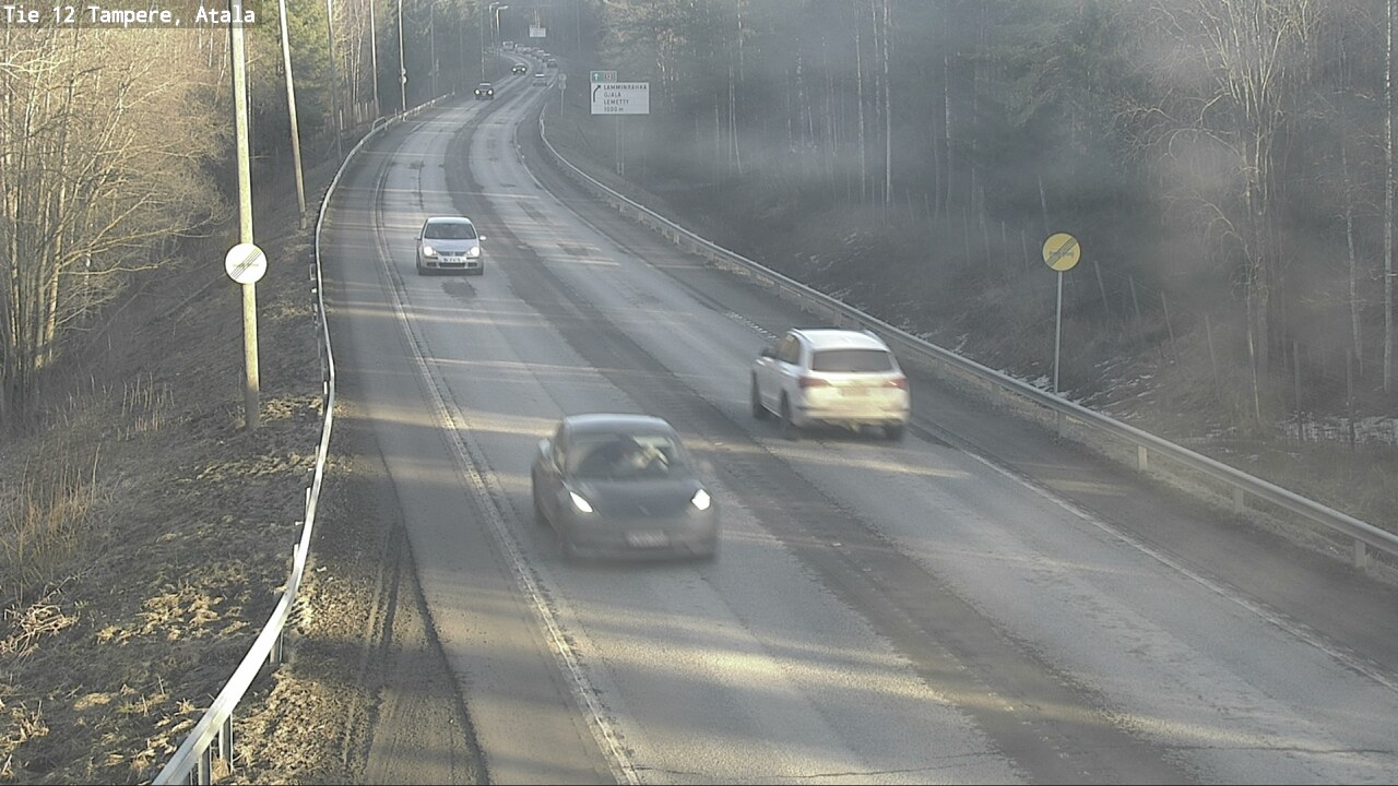 Weather Camera Image Road 12 Tampere, Atala, Tampere, Pirkanmaa