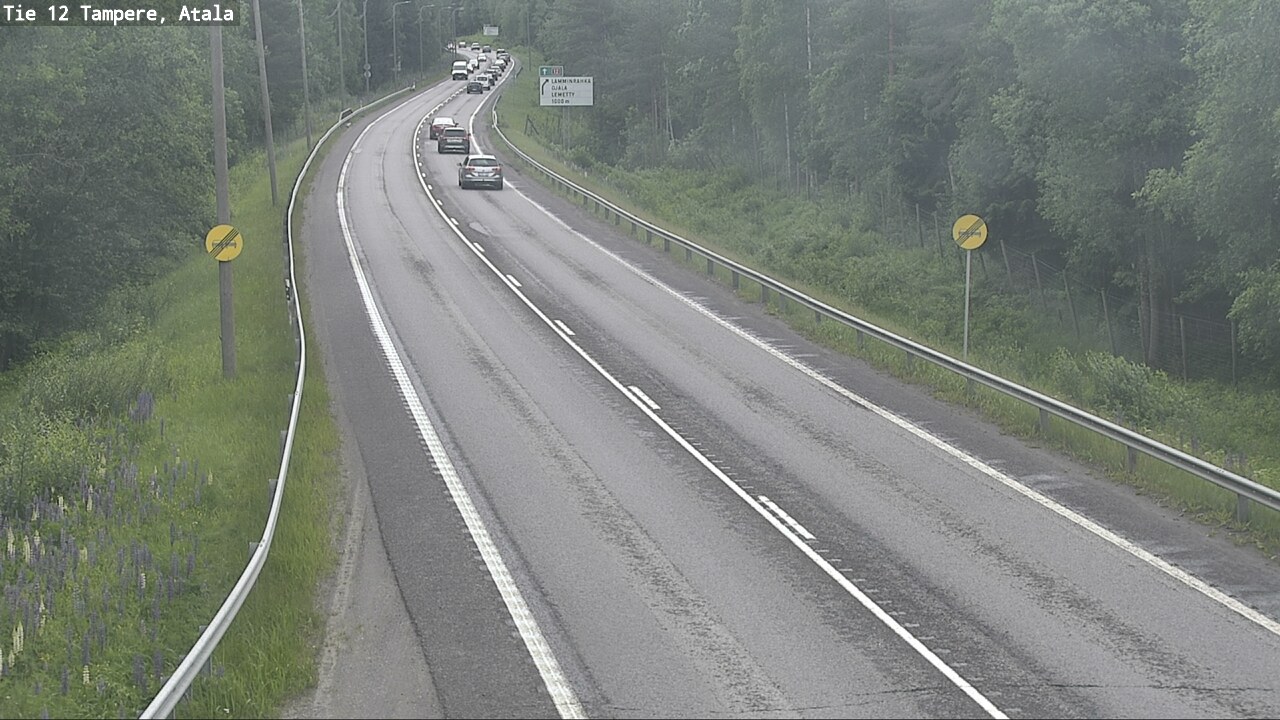 Weather Camera Image Road 12 Tampere, Atala, Tampere, Pirkanmaa