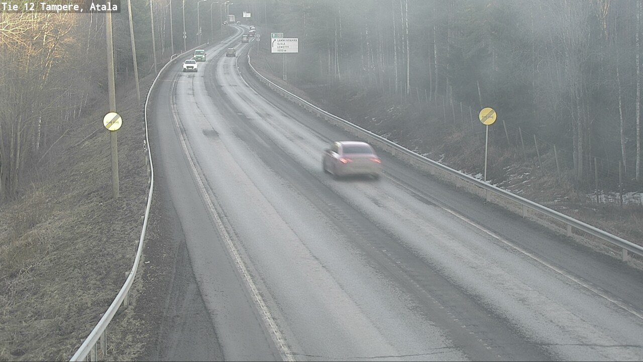 Weather Camera Image Road 12 Tampere, Atala, Tampere, Pirkanmaa
