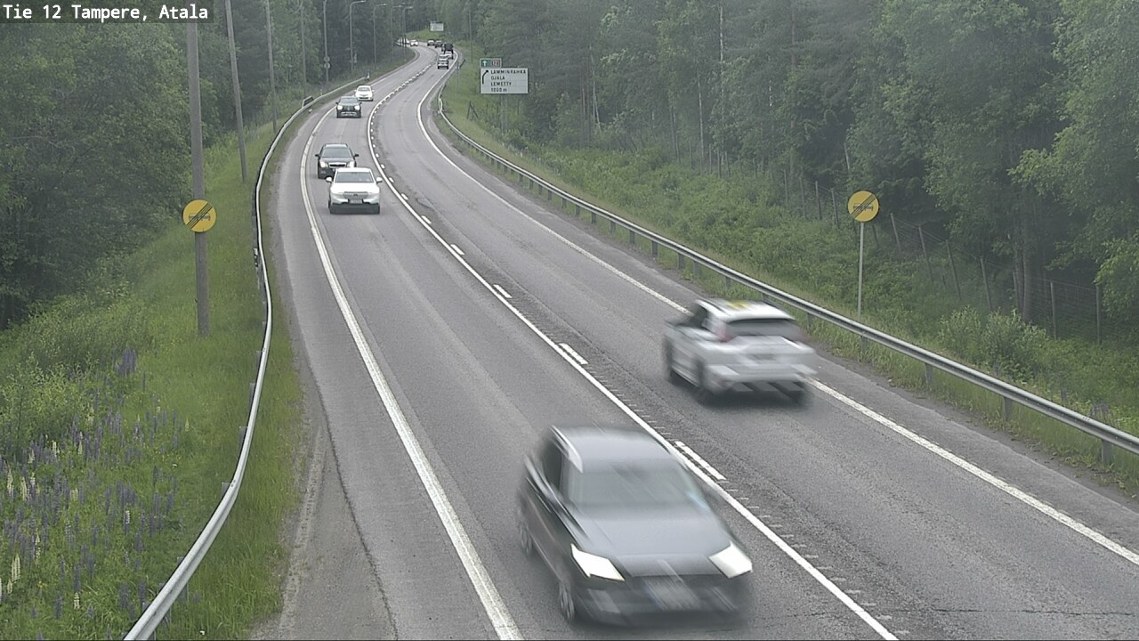 Weather Camera Image Road 12 Tampere, Atala, Tampere, Pirkanmaa