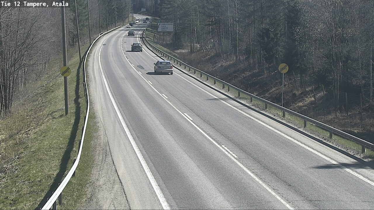 Kelikamerat Kuva Tie 12 Tampere, Atala, Tampere, Pirkanmaa