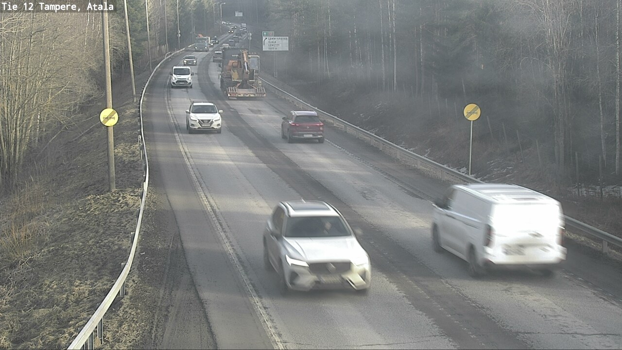 Weather Camera Image Road 12 Tampere, Atala, Tampere, Pirkanmaa