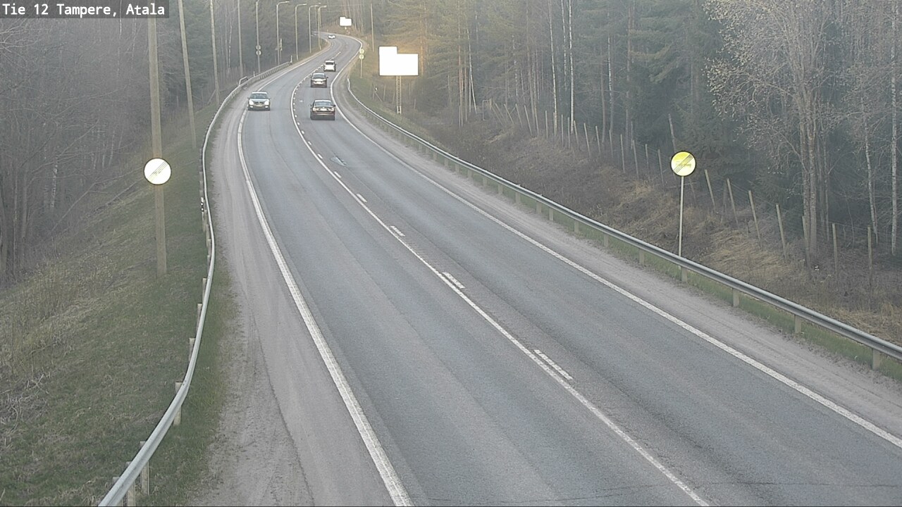 Weather Camera Image Road 12 Tampere, Atala, Tampere, Pirkanmaa