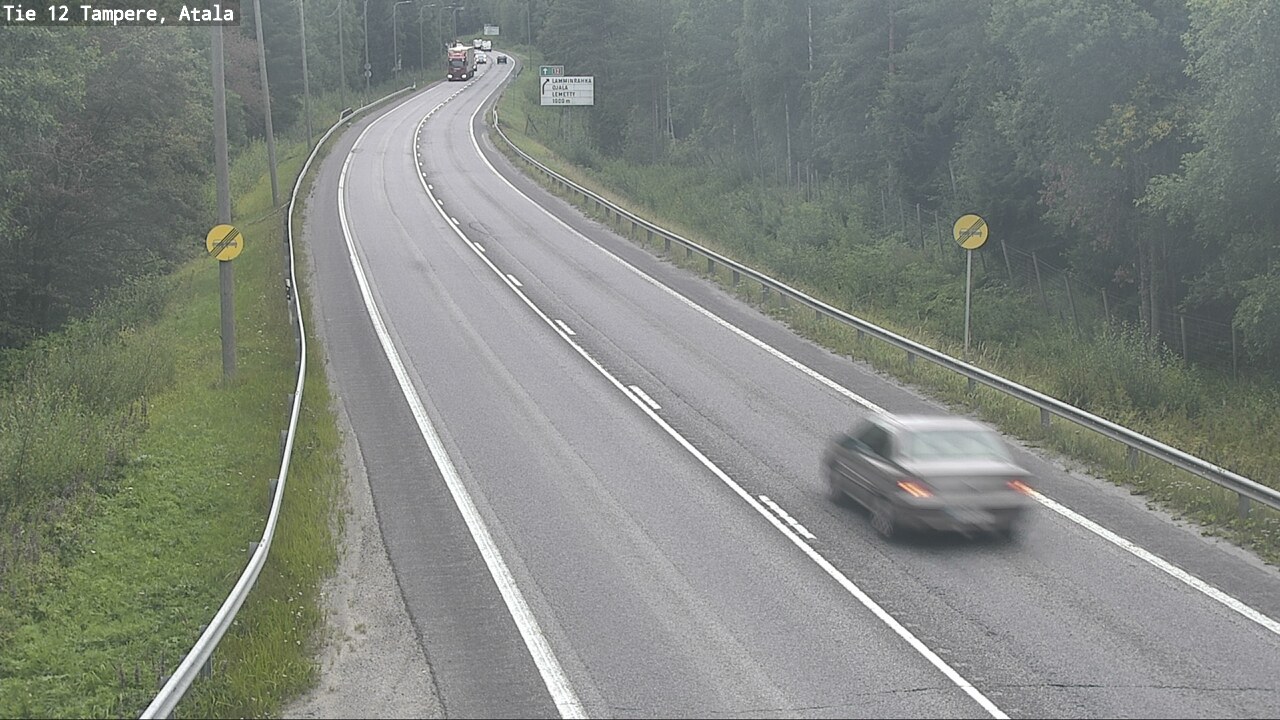 Weather Camera Image Road 12 Tampere, Atala, Tampere, Pirkanmaa