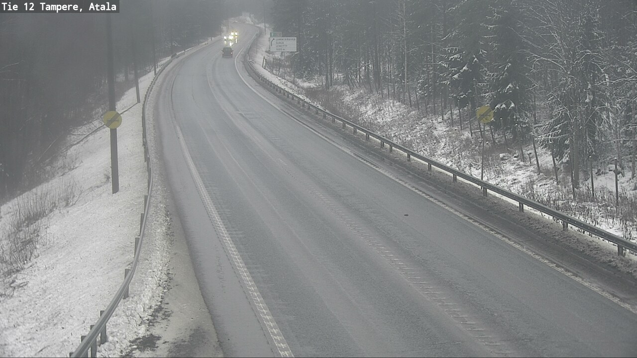 Weather Camera Image Väg 12 Tammerfors, Atala, Tampere, Pirkanmaa