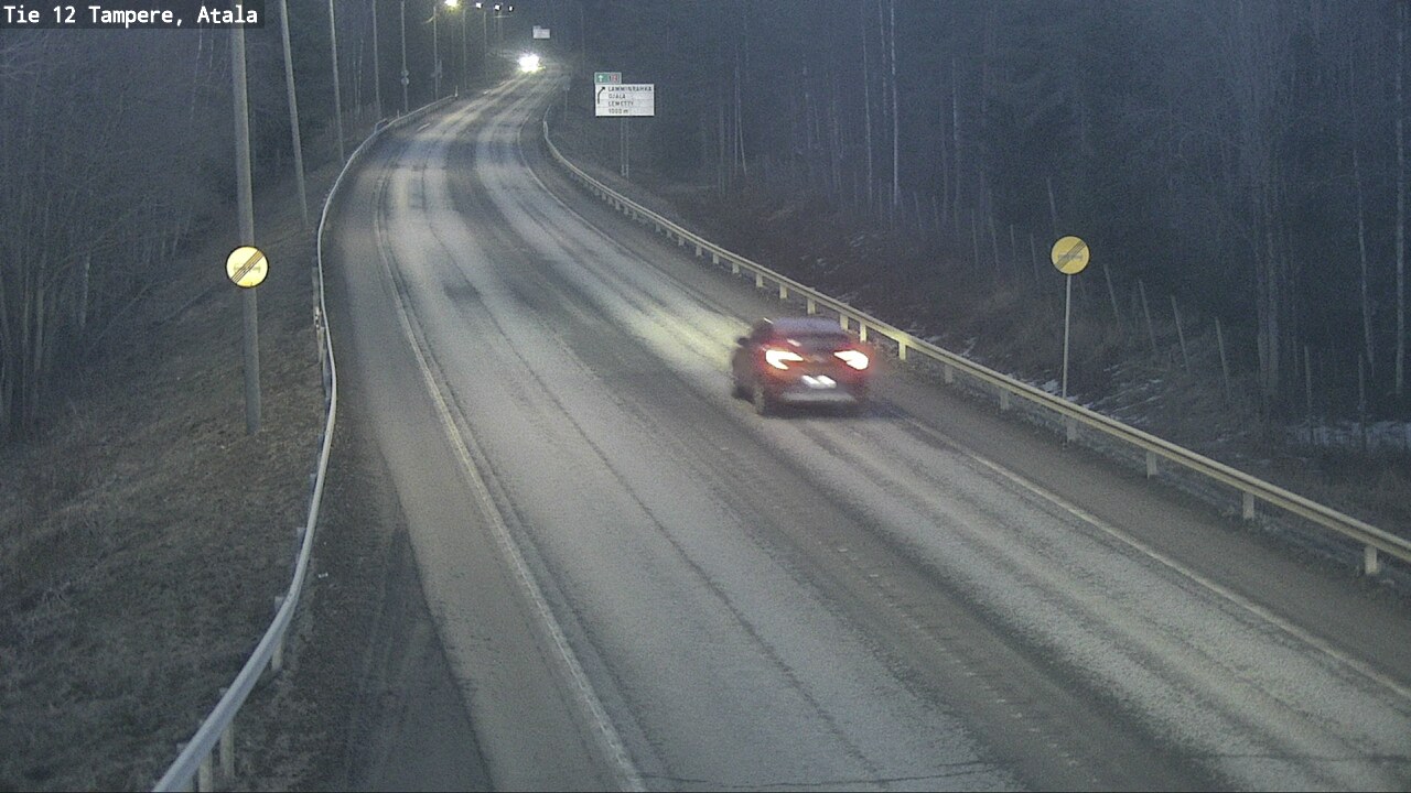 Weather Camera Image Road 12 Tampere, Atala, Tampere, Pirkanmaa