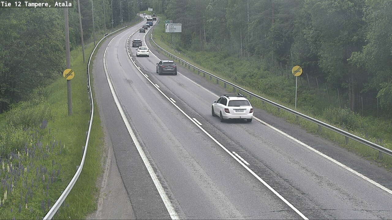 Weather Camera Image Road 12 Tampere, Atala, Tampere, Pirkanmaa