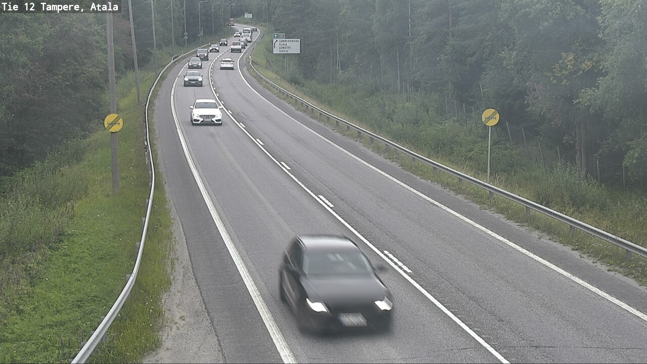 Weather Camera Image Road 12 Tampere, Atala, Tampere, Pirkanmaa