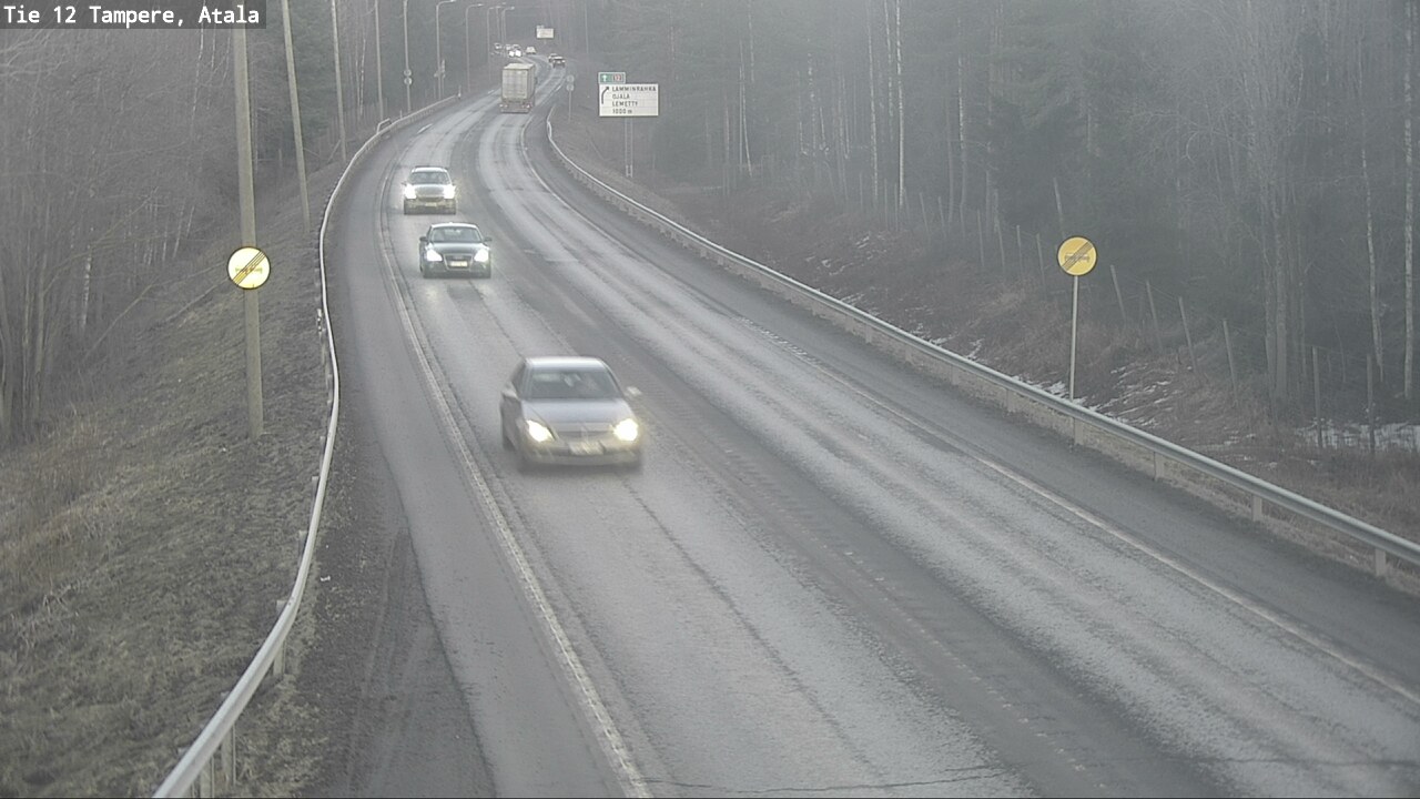 Weather Camera Image Road 12 Tampere, Atala, Tampere, Pirkanmaa