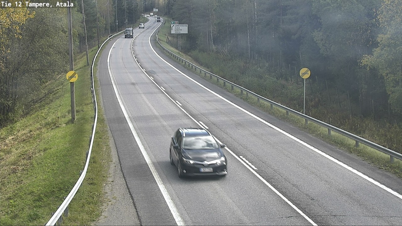 Weather Camera Image Road 12 Tampere, Atala, Tampere, Pirkanmaa