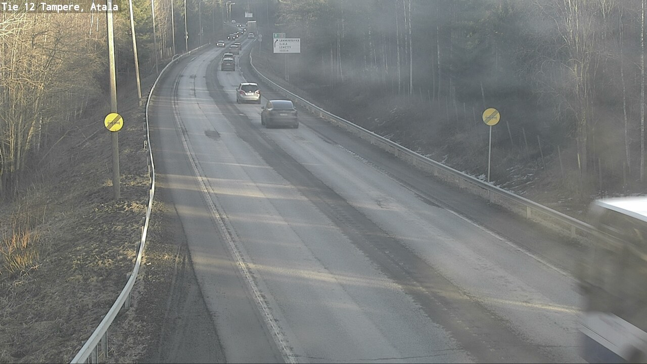 Weather Camera Image Road 12 Tampere, Atala, Tampere, Pirkanmaa