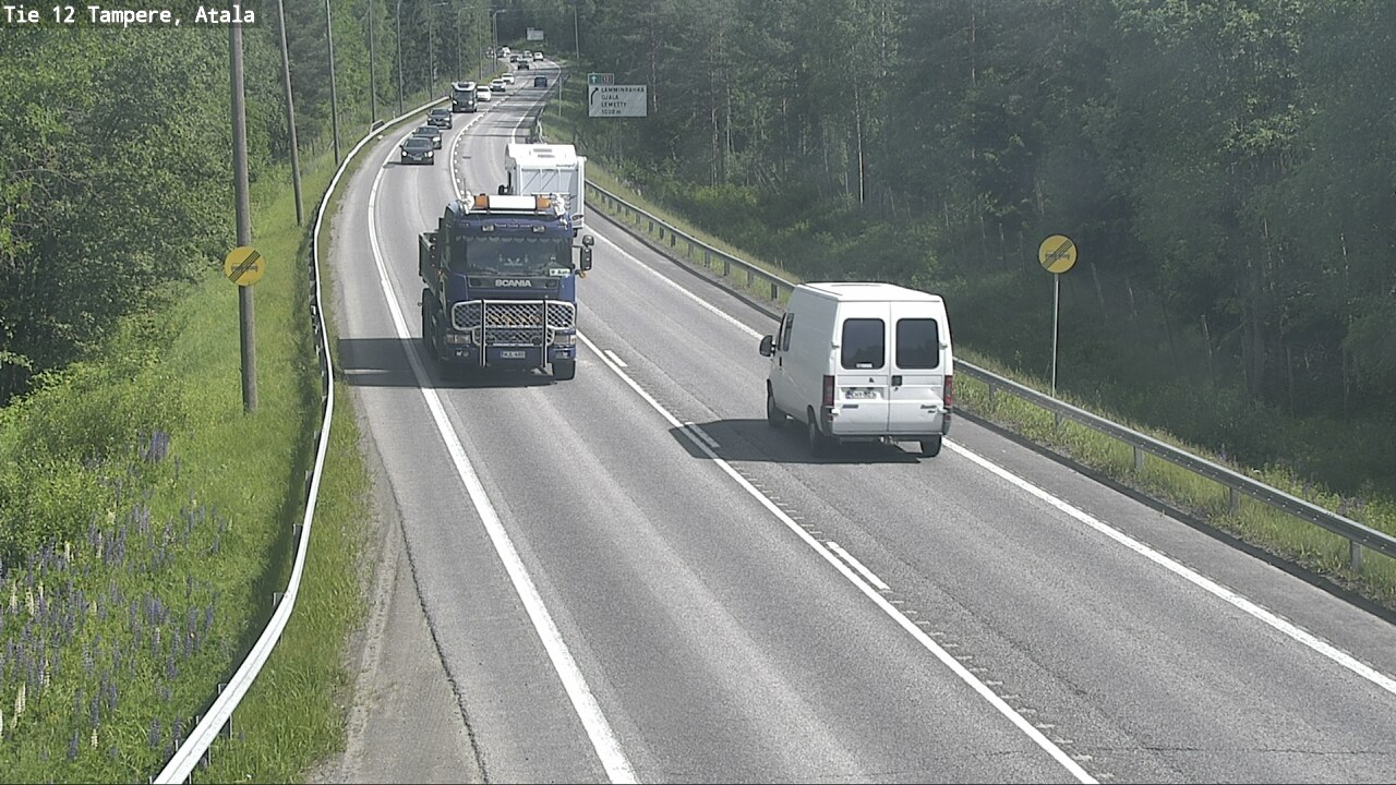 Kelikamerat Kuva Tie 12 Tampere, Atala, Tampere, Pirkanmaa