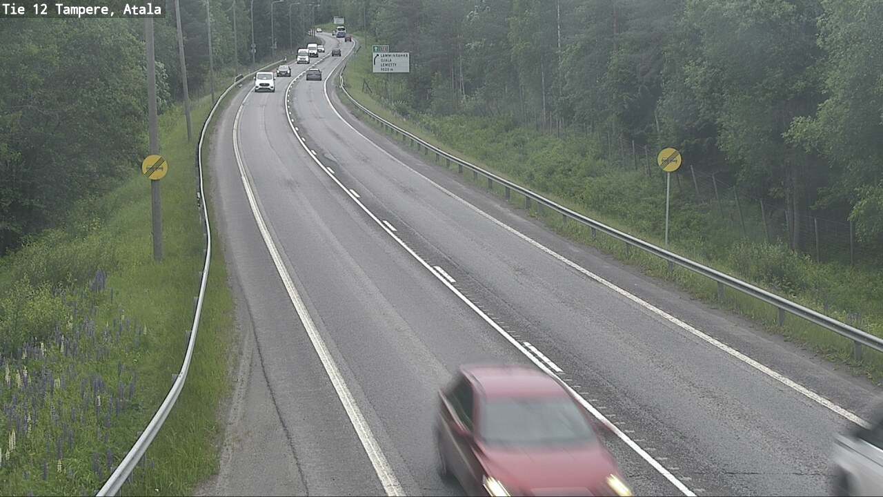 Weather Camera Image Road 12 Tampere, Atala, Tampere, Pirkanmaa