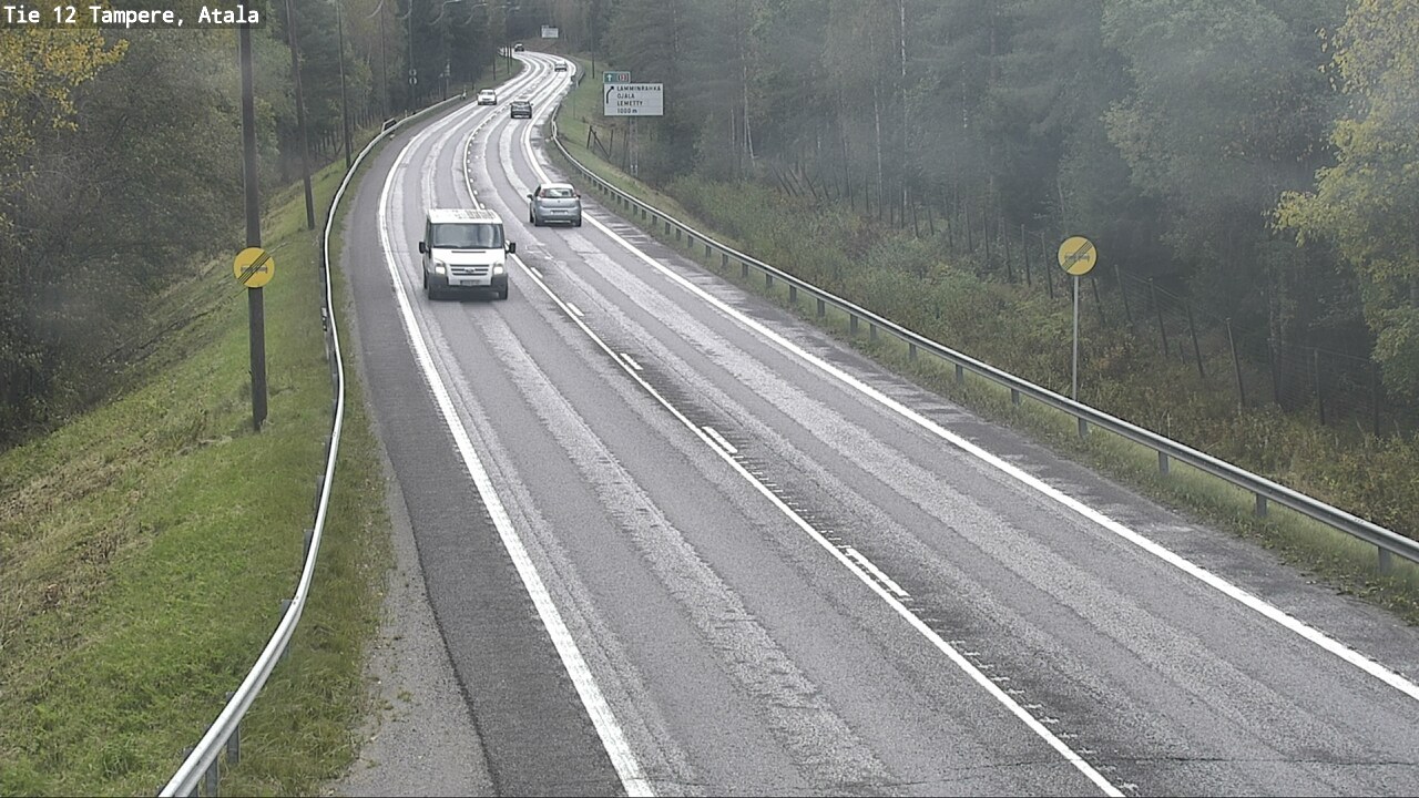 Weather Camera Image Road 12 Tampere, Atala, Tampere, Pirkanmaa