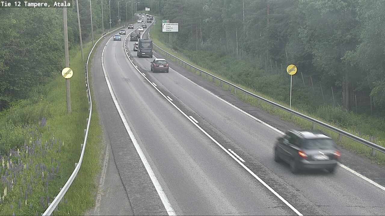 Weather Camera Image Road 12 Tampere, Atala, Tampere, Pirkanmaa