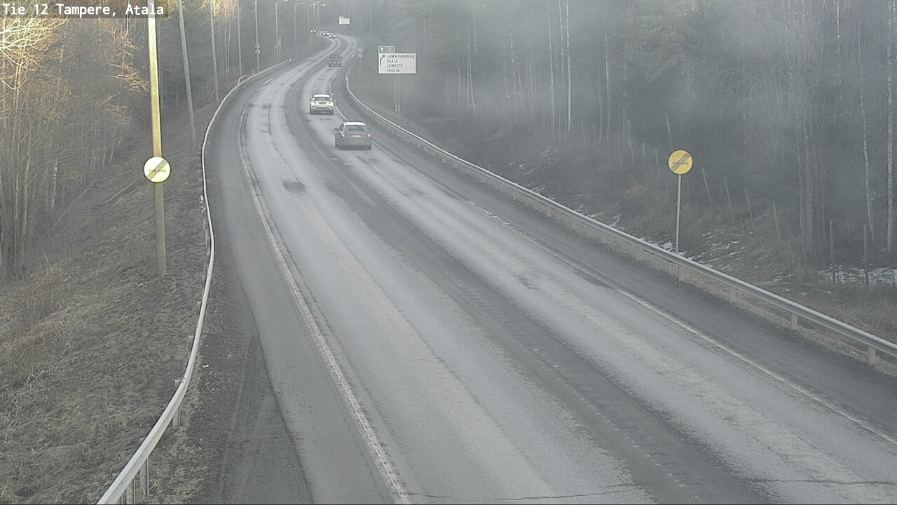 Weather Camera Image Road 12 Tampere, Atala, Tampere, Pirkanmaa