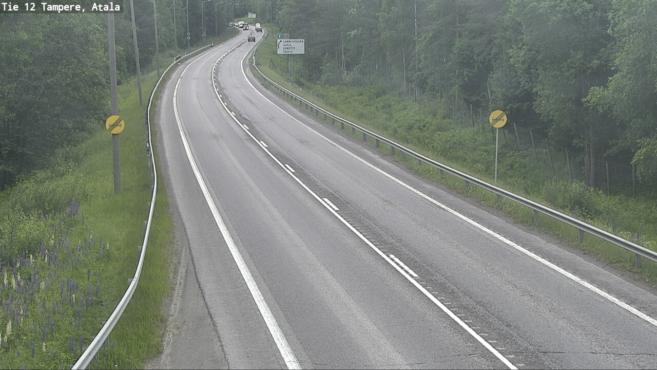 Weather Camera Image Road 12 Tampere, Atala, Tampere, Pirkanmaa