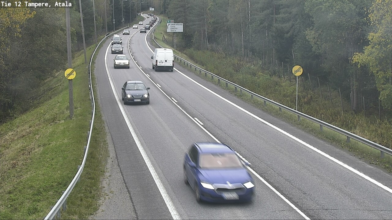 Weather Camera Image Road 12 Tampere, Atala, Tampere, Pirkanmaa