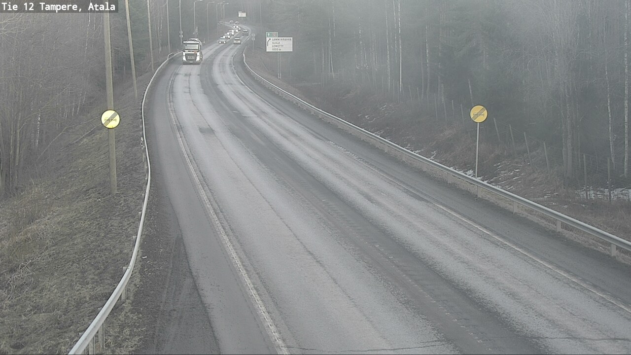 Weather Camera Image Road 12 Tampere, Atala, Tampere, Pirkanmaa