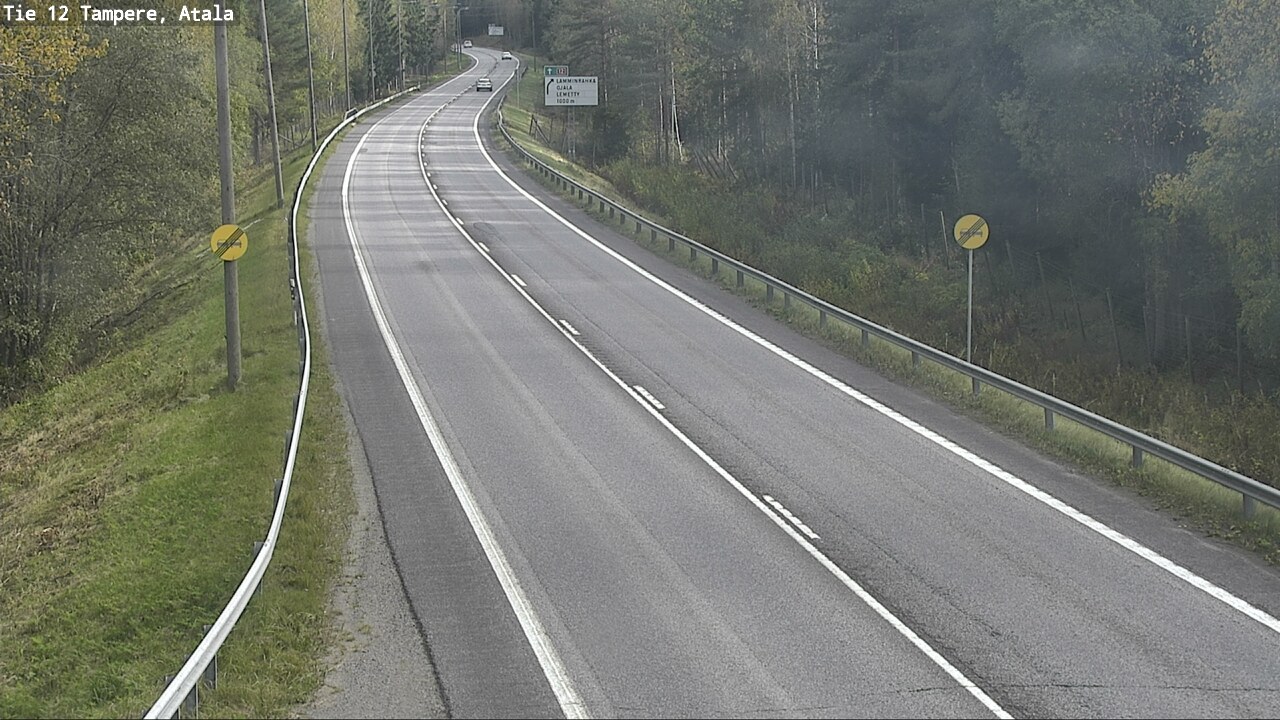 Weather Camera Image Road 12 Tampere, Atala, Tampere, Pirkanmaa