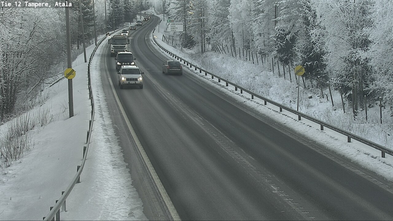 Weather Camera Image Road 12 Tampere, Atala, Tampere, Pirkanmaa