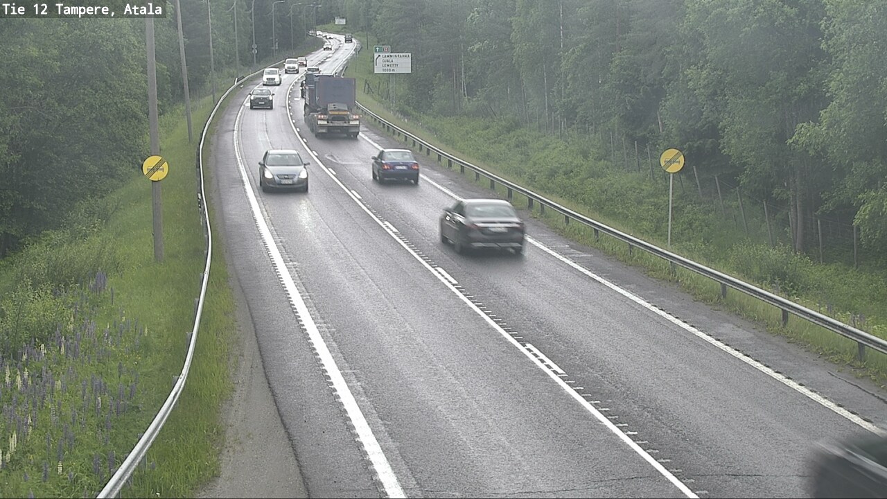 Weather Camera Image Road 12 Tampere, Atala, Tampere, Pirkanmaa