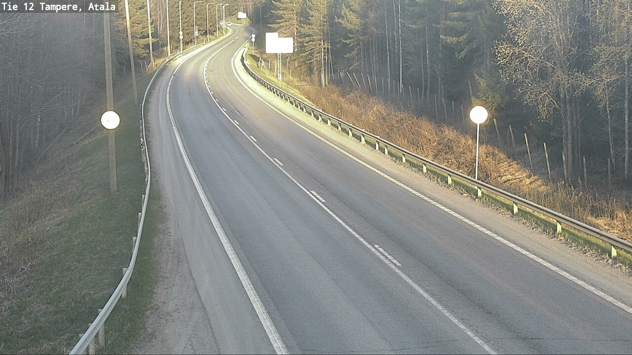 Weather Camera Image Road 12 Tampere, Atala, Tampere, Pirkanmaa