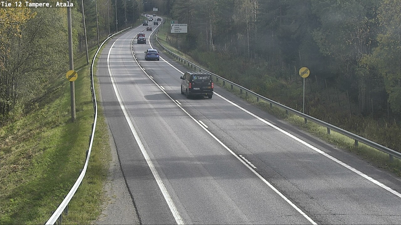 Weather Camera Image Road 12 Tampere, Atala, Tampere, Pirkanmaa