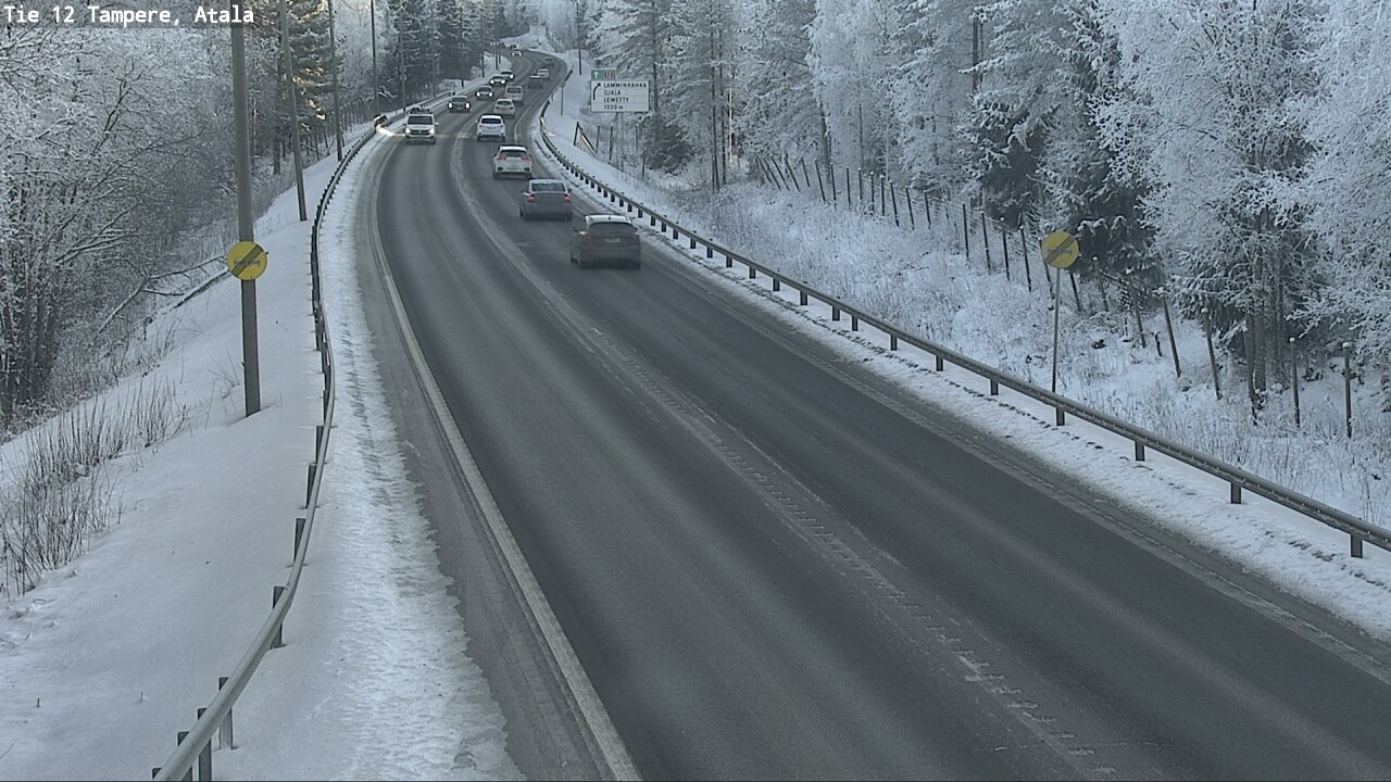 Weather Camera Image Road 12 Tampere, Atala, Tampere, Pirkanmaa