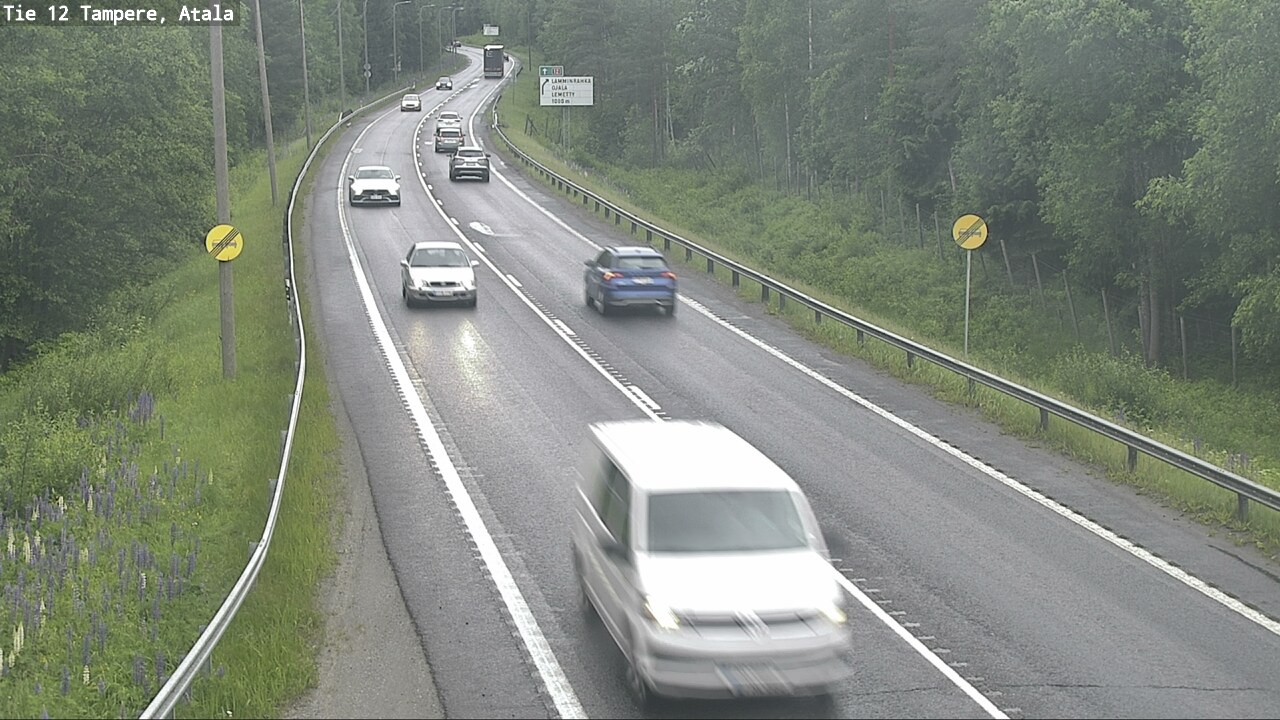 Weather Camera Image Road 12 Tampere, Atala, Tampere, Pirkanmaa