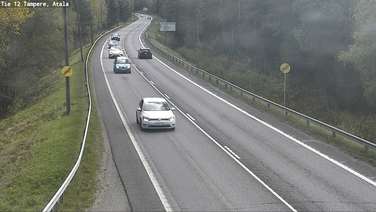 Weather Camera Image Road 12 Tampere, Atala, Tampere, Pirkanmaa