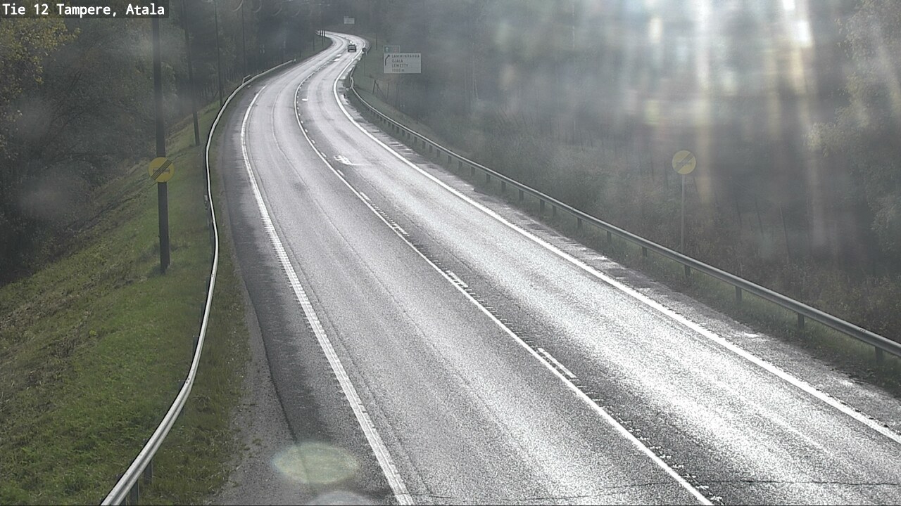 Weather Camera Image Road 12 Tampere, Atala, Tampere, Pirkanmaa