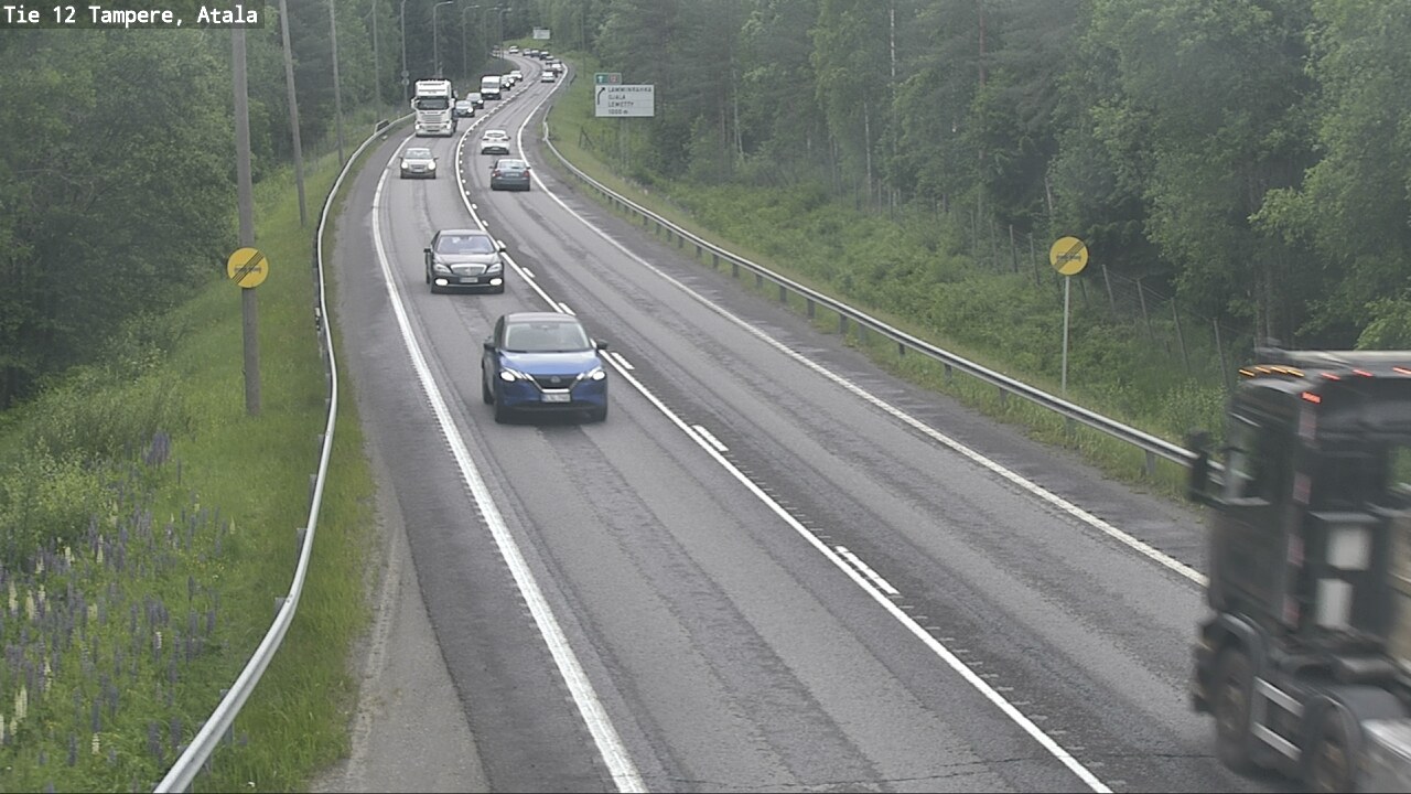 Weather Camera Image Road 12 Tampere, Atala, Tampere, Pirkanmaa