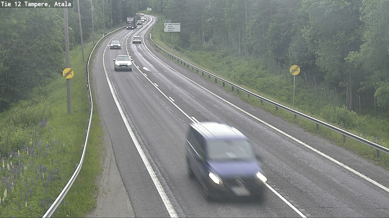 Kelikamerat Kuva Tie 12 Tampere, Atala, Tampere, Pirkanmaa