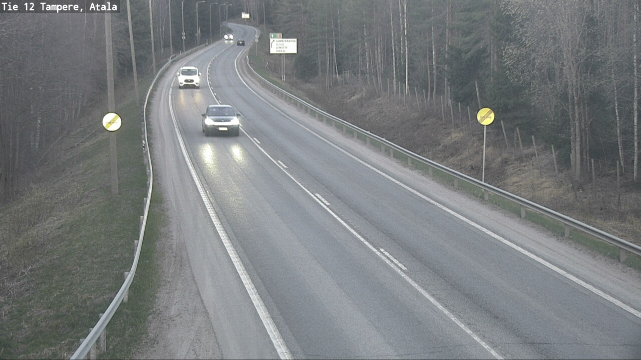 Weather Camera Image Road 12 Tampere, Atala, Tampere, Pirkanmaa