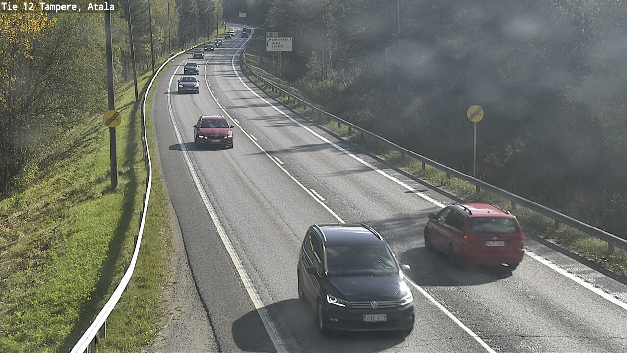 Weather Camera Image Road 12 Tampere, Atala, Tampere, Pirkanmaa