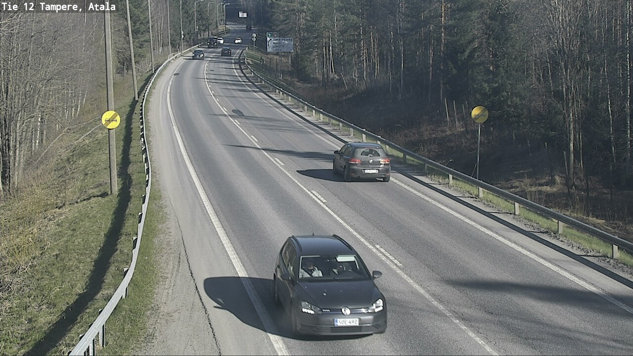 Kelikamerat Kuva Tie 12 Tampere, Atala, Tampere, Pirkanmaa