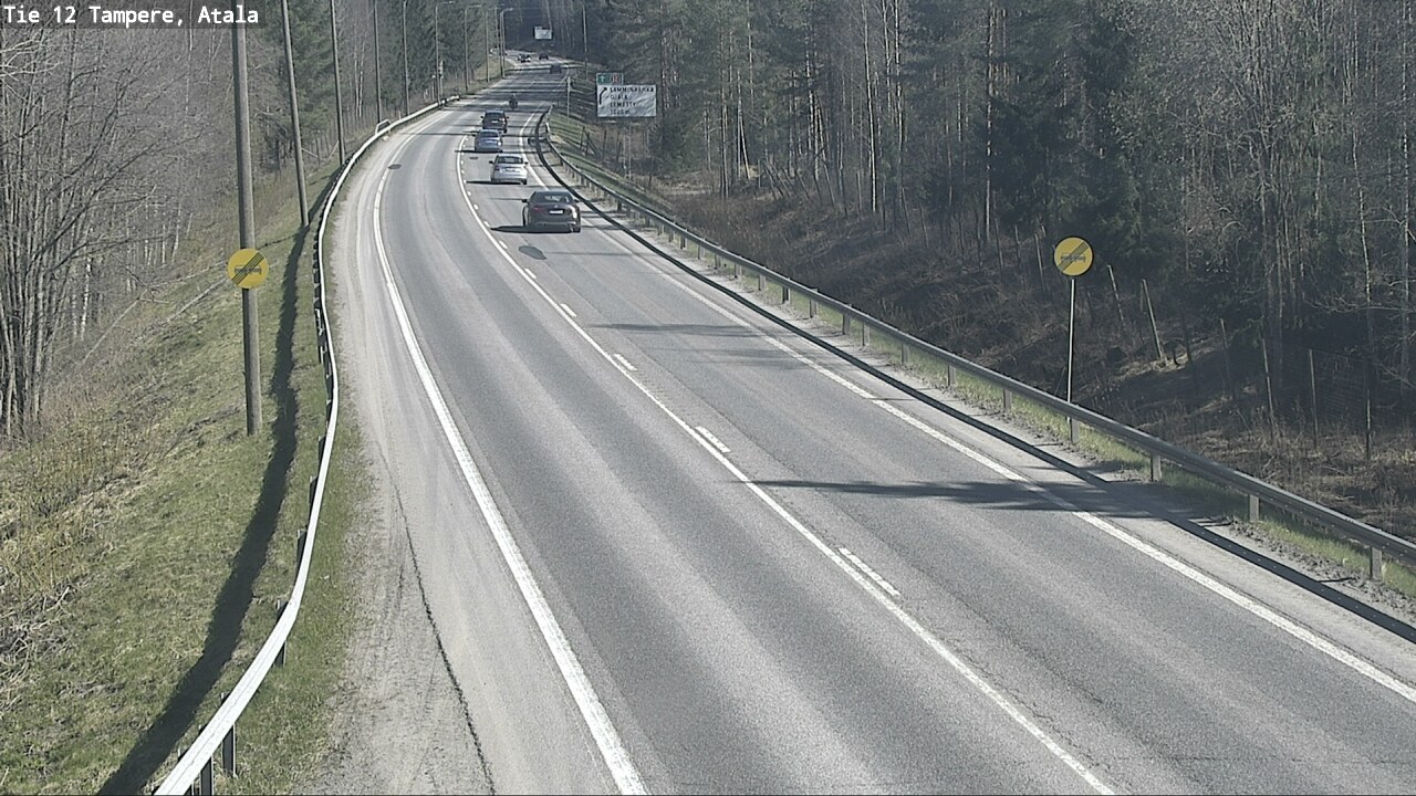 Kelikamerat Kuva Tie 12 Tampere, Atala, Tampere, Pirkanmaa