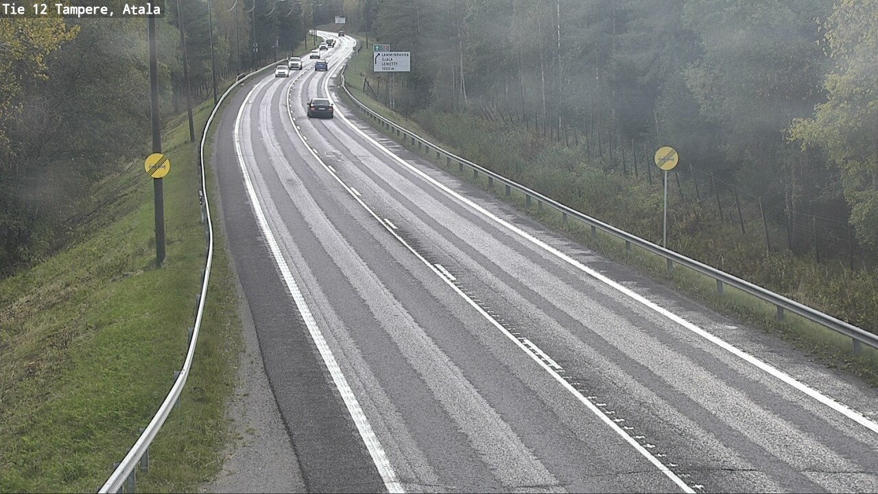 Weather Camera Image Road 12 Tampere, Atala, Tampere, Pirkanmaa