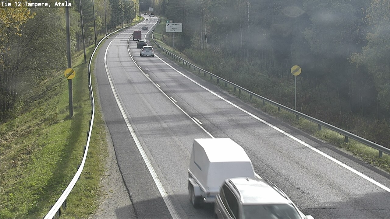Weather Camera Image Road 12 Tampere, Atala, Tampere, Pirkanmaa